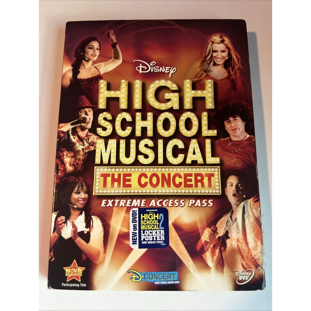 High School Musical: The Concert - Extreme Access Pass (DVD, 2007)